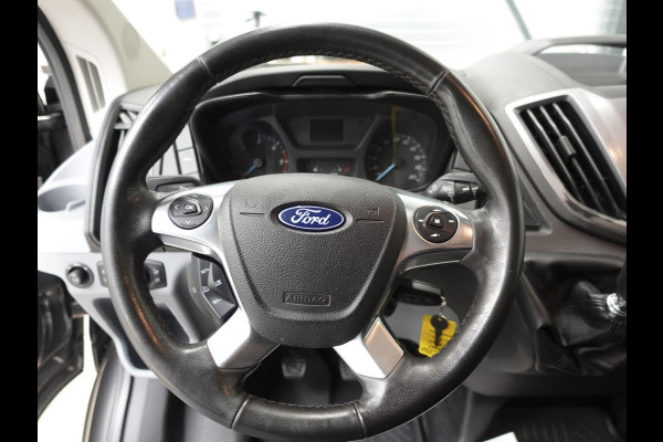 Ford Transit 130pk L3H2 Dubbele Cabine 6-Zits Airco Cruise control Trekhaak Imperiaal Euro6