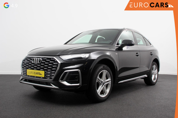 Audi Q5 Sportback 50 TFSI e S Edition S-Tronic Plug in Hybrid Navigatie Climate Control Camera Adaptive Cruise Control Elektrische Achterklep Led Matrix Stoelverwarming