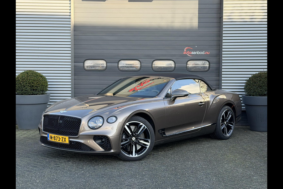 Bentley Continental GTC 6.0 W12 | 360* Camera | Massage | Head-Up | Nightvision | Stoelverwarming/Koeling | Adaptive Cruise Control | DAB |