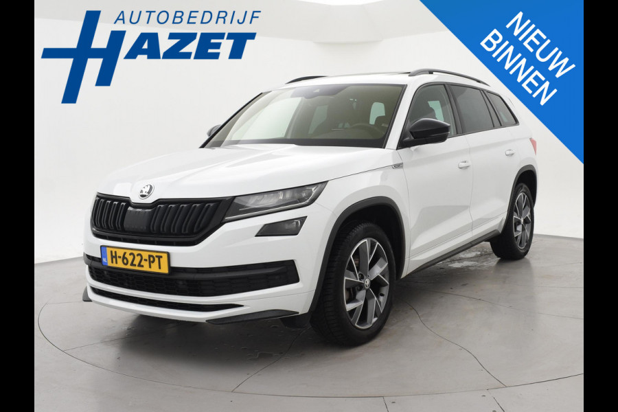 Škoda Kodiaq 1.5 TSI 7-PERS. SPORTLINE + PANORAMA | SFEERVERL. | VIRTUAL COCKPIT | ADAPTIVE CRUISE | MEMORY | STOELVERW.