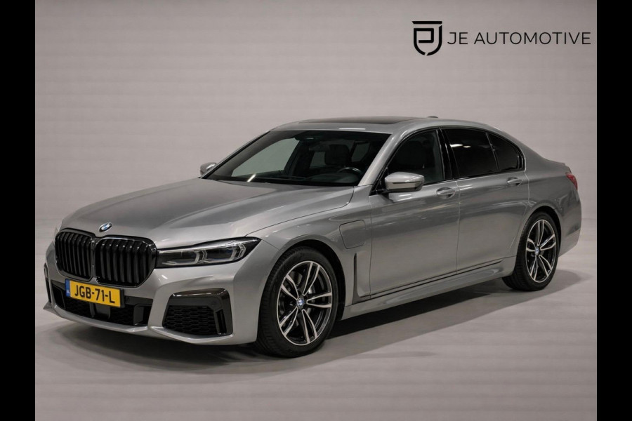 BMW 7 Serie 745e 394PK High Executive M-Sport, Pano, Laser Light, 360 Cam, Soft Close, Hud, Ambiënte, Digi Dash, Voll Onderhoud