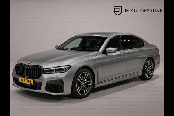BMW 7 Serie 745e 394PK High Executive M-Sport, Pano, Laser Light, 360 Cam, Soft Close, Hud, Ambiënte, Digi Dash, Voll Onderhoud