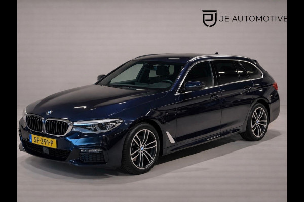BMW 5 Serie Touring 520i High Executive M Pakket, Pano, Virtual Cockpit, Leder, 19"M Sport Velgen, Prive Glas, Volledig Onderhoud
