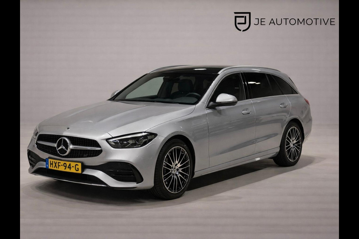 Mercedes-Benz C-Klasse Estate 180 Business Line, Pano, Apple Carplay, Ambiënte Light, Private Glas, Cam, PDC, 18"Velg, Onderhoud