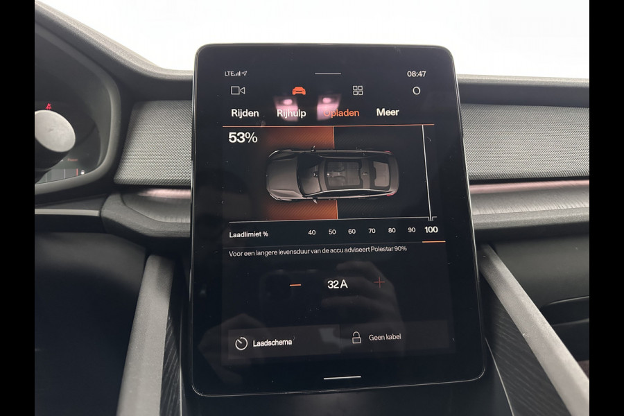 Polestar 2 Long Range Dual Motor Launch Edition 78kWh {SOH-88%} *PANO | NAVI-FULLMAP | FULL-LED | ADAPTIVE-CRUISE | BLIND-SPOT | TOP-VIEW | KEYLESS | LANE-ASSIST | DIGI-COCKPIT | CARPLAY | DAB+ | HEATED-COMFORTSEATS | CAMERA | MEMORY-PACK | PDC | 19''ALU*