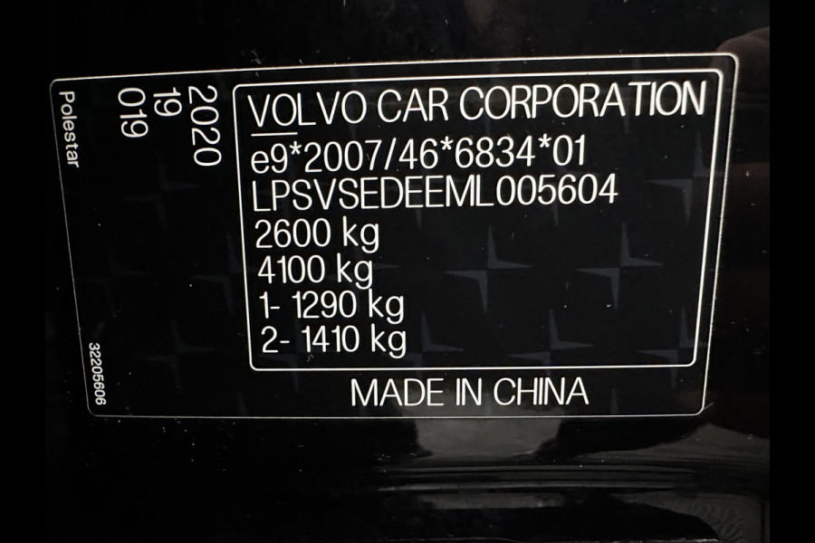 Polestar 2 Long Range Dual Motor Launch Edition 78kWh {SOH-88%} *PANO | NAVI-FULLMAP | FULL-LED | ADAPTIVE-CRUISE | BLIND-SPOT | TOP-VIEW | KEYLESS | LANE-ASSIST | DIGI-COCKPIT | CARPLAY | DAB+ | HEATED-COMFORTSEATS | CAMERA | MEMORY-PACK | PDC | 19''ALU*