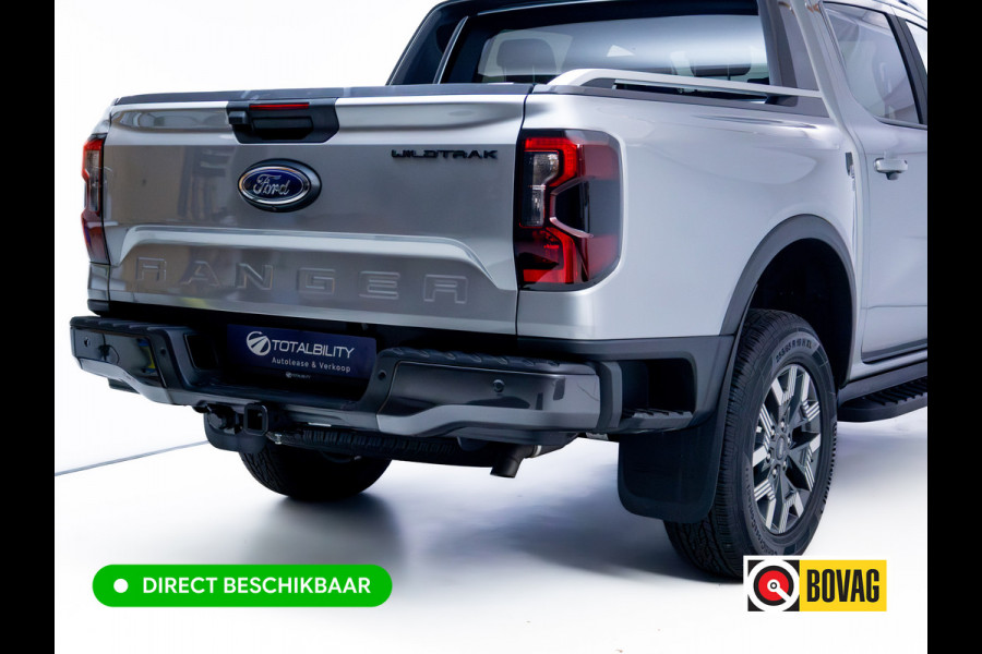 Ford Ranger Wildtrak DC 2.3 PHEV e-4WD 5P | Power Rollertop | Technology | Prijs excl. BTW/Incl BPM | Trekhaak, Stoelverw, Leer, B&O audio. Led, 18"LMV,  Navi, Adap Cruise, 360 Camera