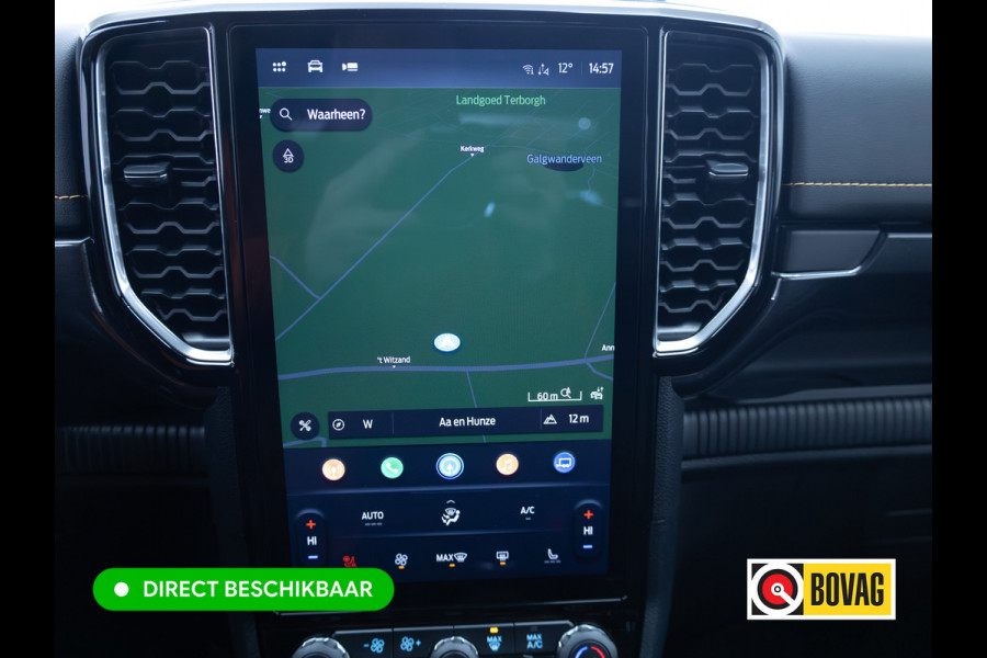 Ford Ranger Wildtrak DC 2.3 PHEV e-4WD 5P | Power Rollertop | Technology | Prijs excl. BTW/Incl BPM | Trekhaak, Stoelverw, Leer, B&O audio. Led, 18"LMV,  Navi, Adap Cruise, 360 Camera