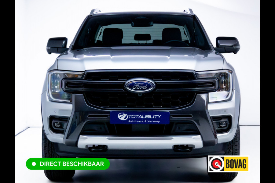 Ford Ranger Wildtrak DC 2.3 PHEV e-4WD 5P | Power Rollertop | Technology | Prijs excl. BTW/Incl BPM | Trekhaak, Stoelverw, Leer, B&O audio. Led, 18"LMV,  Navi, Adap Cruise, 360 Camera