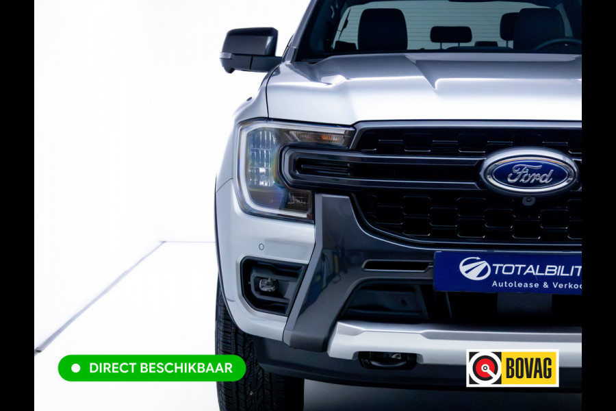 Ford Ranger Wildtrak DC 2.3 PHEV e-4WD 5P | Power Rollertop | Technology | Prijs excl. BTW/Incl BPM | Trekhaak, Stoelverw, Leer, B&O audio. Led, 18"LMV,  Navi, Adap Cruise, 360 Camera