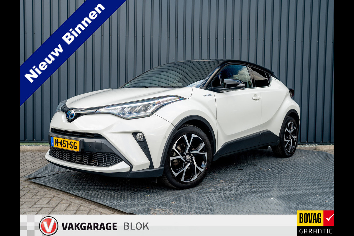Toyota C-HR 2.0 Hybrid Bi-Tone | Dodehoek sensoren | Stuur&Stoel verw. | Parkeersensoren | Prijs Rijklaar!!