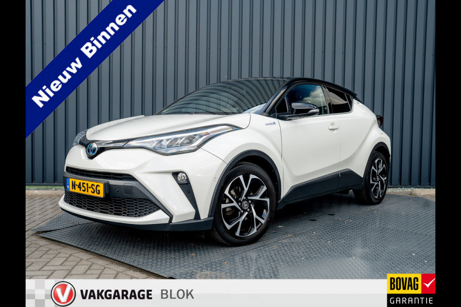 Toyota C-HR 2.0 Hybrid Bi-Tone | Dodehoek sensoren | Stuur&Stoel verw. | Parkeersensoren | Prijs Rijklaar!!