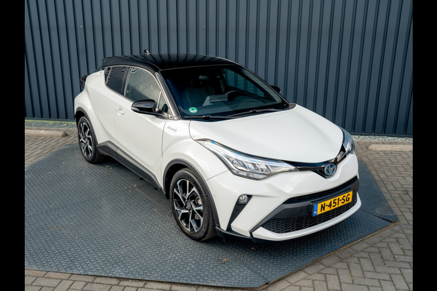 Toyota C-HR 2.0 Hybrid Bi-Tone | Dodehoek sensoren | Stuur&Stoel verw. | Parkeersensoren | Prijs Rijklaar!!