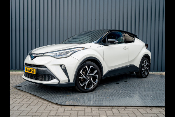 Toyota C-HR 2.0 Hybrid Bi-Tone | Dodehoek sensoren | Stuur&Stoel verw. | Parkeersensoren | Prijs Rijklaar!!