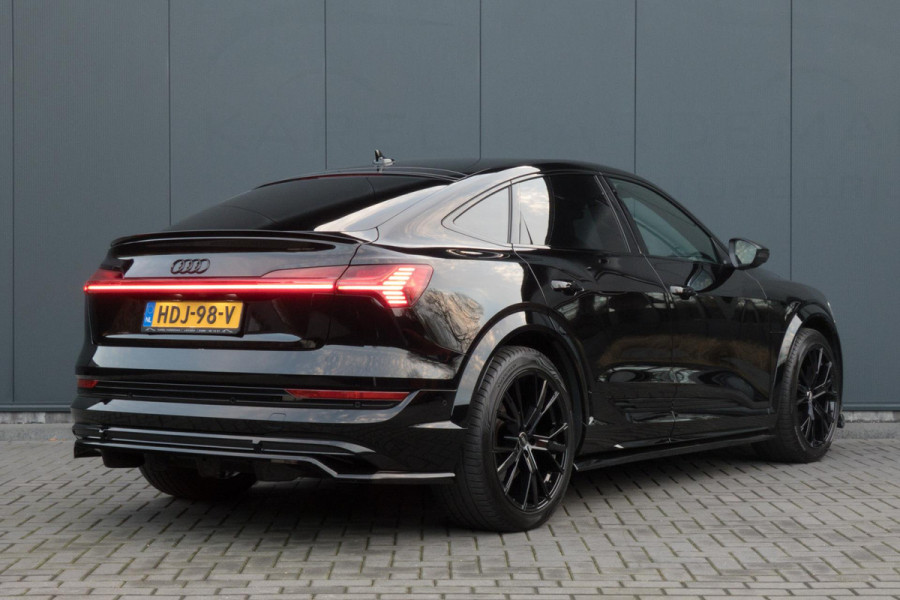 Audi e-tron Sportback S quattro 95 kWh | S-LINE | STUURVERWARMING | RS-STOELEN |B&O| TREKHAAK | CAMERA