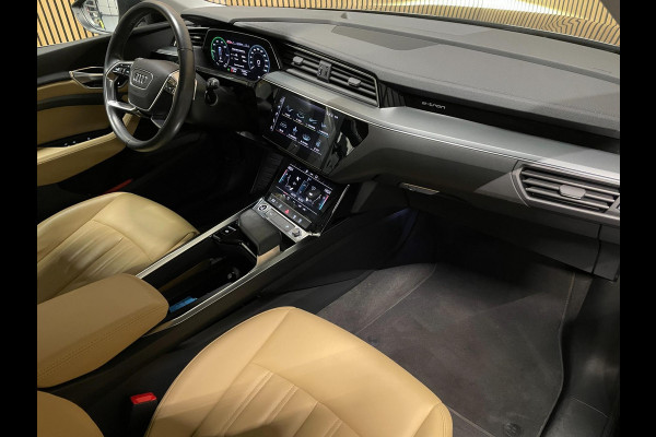 Audi e-tron 55 Quattro 95 kWh|92% SOH|GROTE ACCU|TREKHAAK|LEDER|CLIMA+CRUISE CTRL|MEMORY|NAVIGATIE|NL- AUTO|NAP|INCL. BTW|1e EIG.|