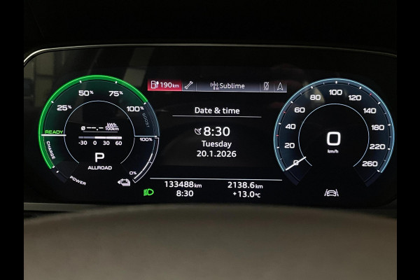 Audi e-tron 55 Quattro 95 kWh|92% SOH|GROTE ACCU|TREKHAAK|LEDER|CLIMA+CRUISE CTRL|MEMORY|NAVIGATIE|NL- AUTO|NAP|INCL. BTW|1e EIG.|