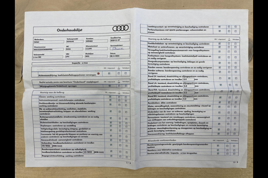 Audi e-tron 55 Quattro 95 kWh|92% SOH|GROTE ACCU|TREKHAAK|LEDER|CLIMA+CRUISE CTRL|MEMORY|NAVIGATIE|NL- AUTO|NAP|INCL. BTW|1e EIG.|