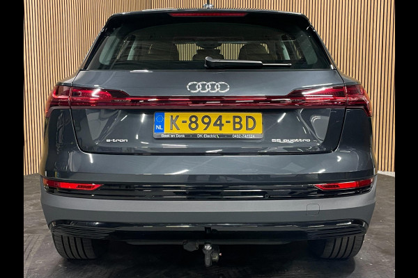 Audi e-tron 55 Quattro 95 kWh|92% SOH|GROTE ACCU|TREKHAAK|LEDER|CLIMA+CRUISE CTRL|MEMORY|NAVIGATIE|NL- AUTO|NAP|INCL. BTW|1e EIG.|