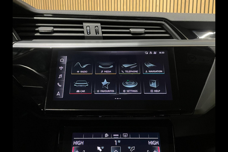 Audi e-tron 55 Quattro 95 kWh|92% SOH|GROTE ACCU|TREKHAAK|LEDER|CLIMA+CRUISE CTRL|MEMORY|NAVIGATIE|NL- AUTO|NAP|INCL. BTW|1e EIG.|