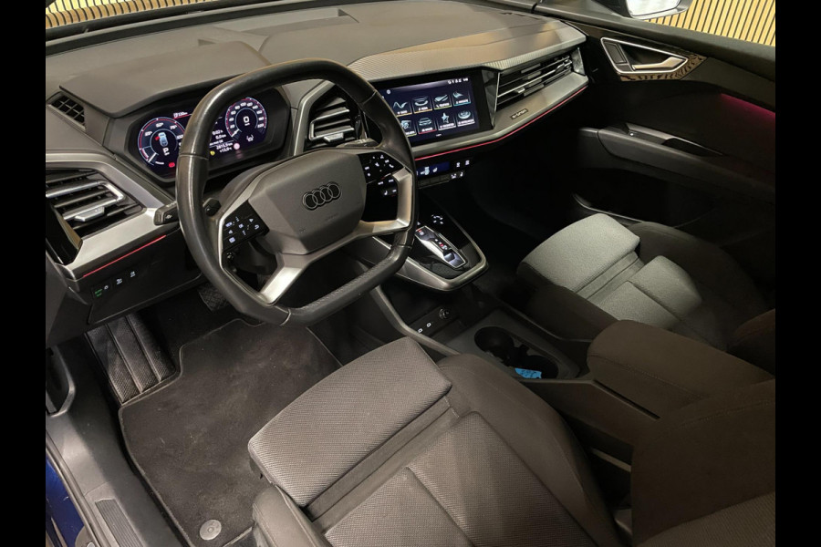 Audi Q4 e-tron 40 Launch Edition Advanced Plus 77 kWh|TREKHAAK|ACC|CARPLAY|CAMERA/ANDROID|STOELVERW|NAVI|IN BTW|ORG.NL|1e EIG|NAP|
