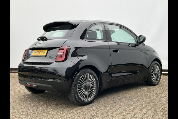 Fiat 500 Icon 42 kWh SOH 93% Carplay Cruise Clima Led Digitaal NL-Auto Voll.Onderhouden!
