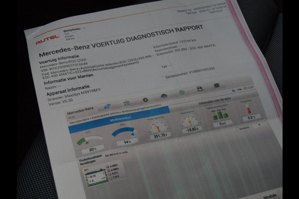 Mercedes-Benz EQC 400 4MATIC Premium Plus 80 kWh | Panoramadak | Burmester | Head-Up Display | Sfeerverlichting | 360 Camera |