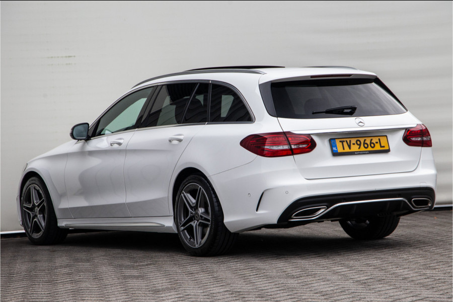 Mercedes-Benz C-Klasse Estate 160 AMG Sportpakket, Facelift, Panorama, Widescreen, Carplay 2018
