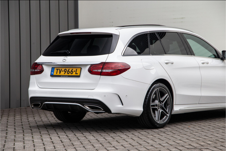 Mercedes-Benz C-Klasse Estate 160 AMG Sportpakket, Facelift, Panorama, Widescreen, Carplay 2018