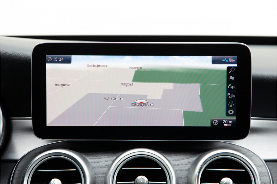 Mercedes-Benz C-Klasse Estate 160 AMG Sportpakket, Facelift, Panorama, Widescreen, Carplay 2018