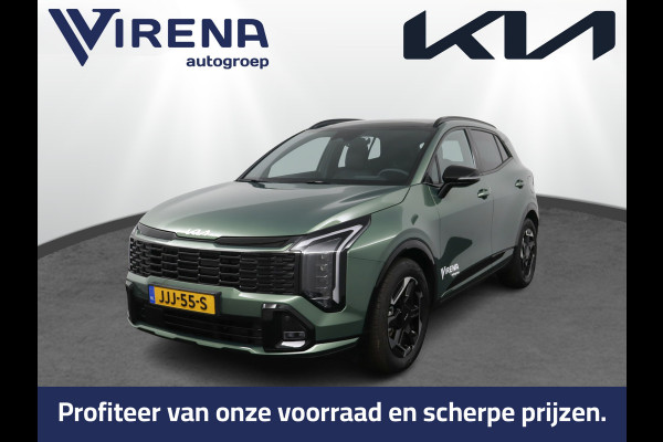 Kia Sportage 1.6 T-GDi Hybrid GT-Line Apple Carplay/Android Auto - Cruise Control - Dodehoekdetectie - Schuif-/Kanteldak  - Navigatie - Stuur/Stoelverwarming - Fabrieksgarantie tot 10-2032