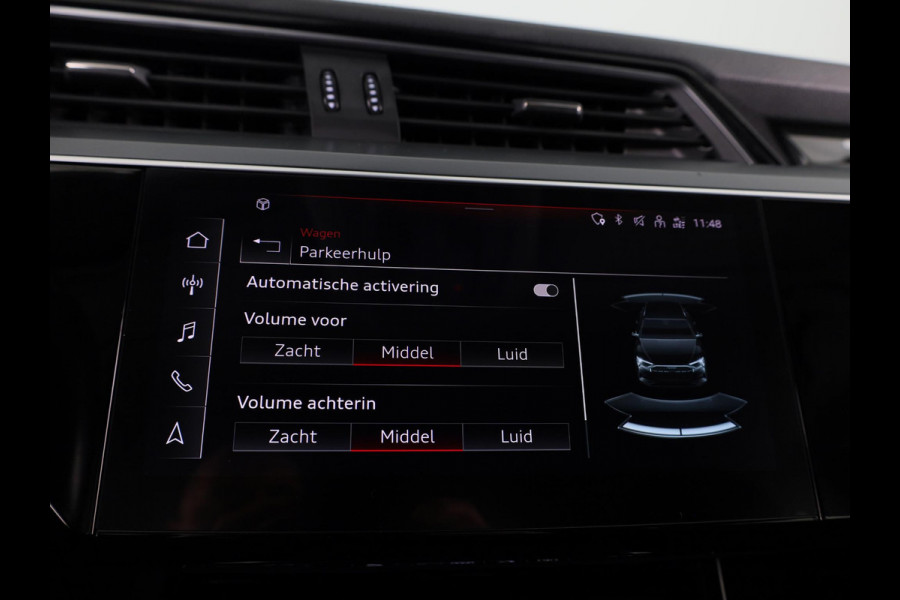Audi e-tron 50 quattro edition 71 kWh 313 pk | Navigatie | Trekhaak (afneembaar) | Parkeersensoren | Luchtvering |