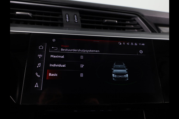 Audi e-tron 50 quattro edition 71 kWh 313 pk | Navigatie | Trekhaak (afneembaar) | Parkeersensoren | Luchtvering |
