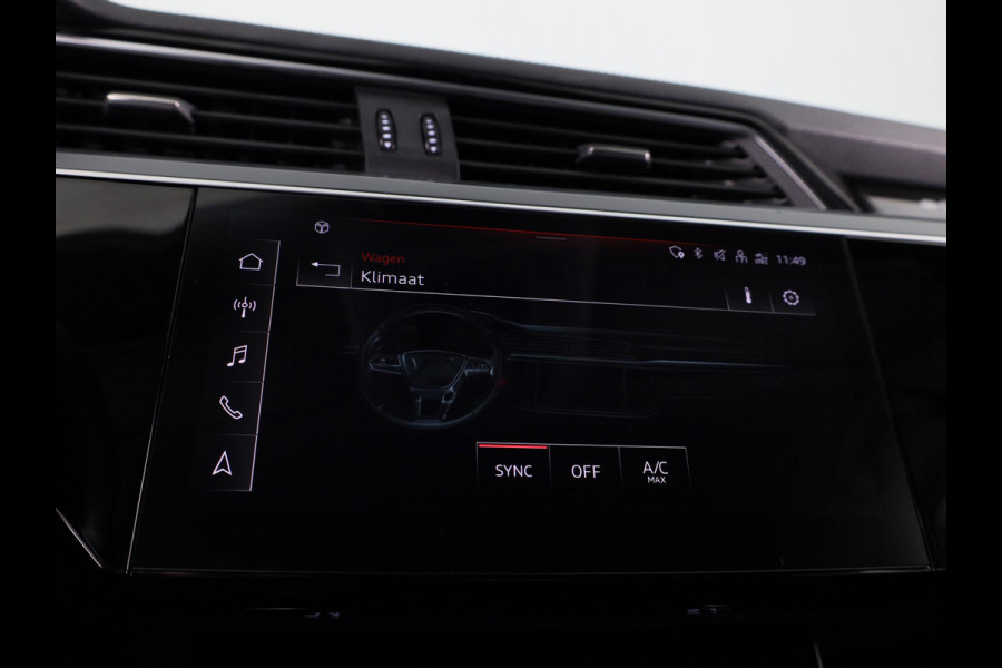Audi e-tron 50 quattro edition 71 kWh 313 pk | Navigatie | Trekhaak (afneembaar) | Parkeersensoren | Luchtvering |