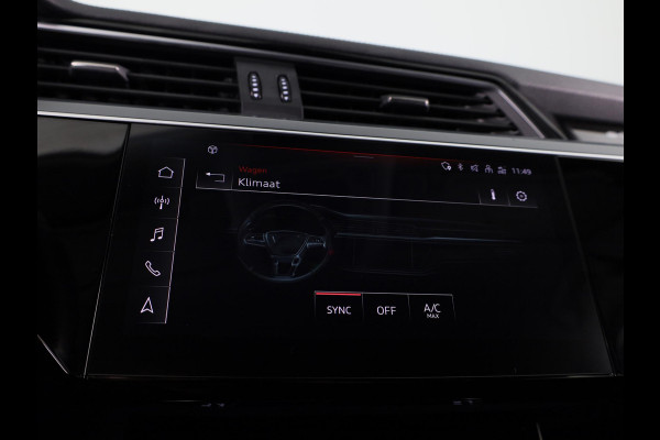 Audi e-tron 50 quattro edition 71 kWh 313 pk | Navigatie | Trekhaak (afneembaar) | Parkeersensoren | Luchtvering |