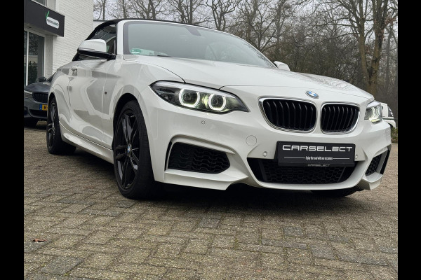 BMW 2 Serie Cabrio 218i High Executive M Sport Pakket, Leder, 18"LMV, Navigatie, Windscherm . Neem contact op en we maken een afspraak!