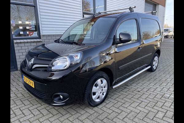 Renault Kangoo 1.5 Blue dCi 95pk Work Edition / zwart metallic / vaste prijs rijklaar € 12.950 ex btw / lease vanaf € 218 / airco / cruise / trekhaak / dakdragers / euro 6 / bpm vrij !
