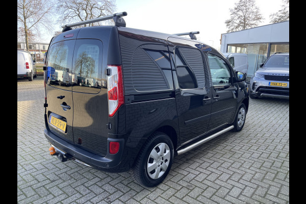 Renault Kangoo 1.5 Blue dCi 95pk Work Edition / zwart metallic / vaste prijs rijklaar € 12.950 ex btw / lease vanaf € 218 / airco / cruise / trekhaak / dakdragers / euro 6 / bpm vrij !