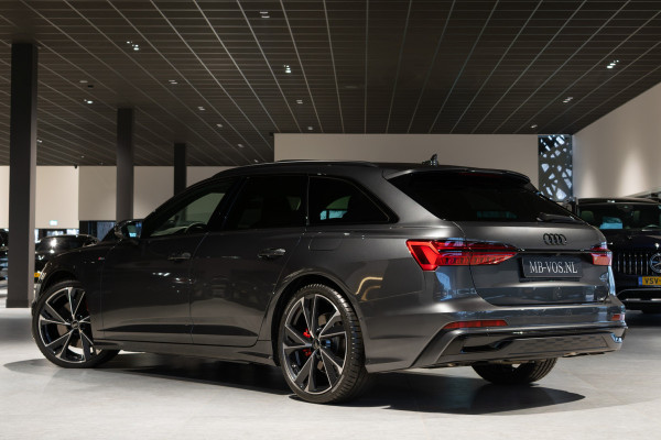 Audi A6 Avant 55 TFSI e quattro Pro Line S Competition B&O 3D|Sportstoelen+|Comfortsleutel|HUD|Fijnnappa|21"|Zwart optiek