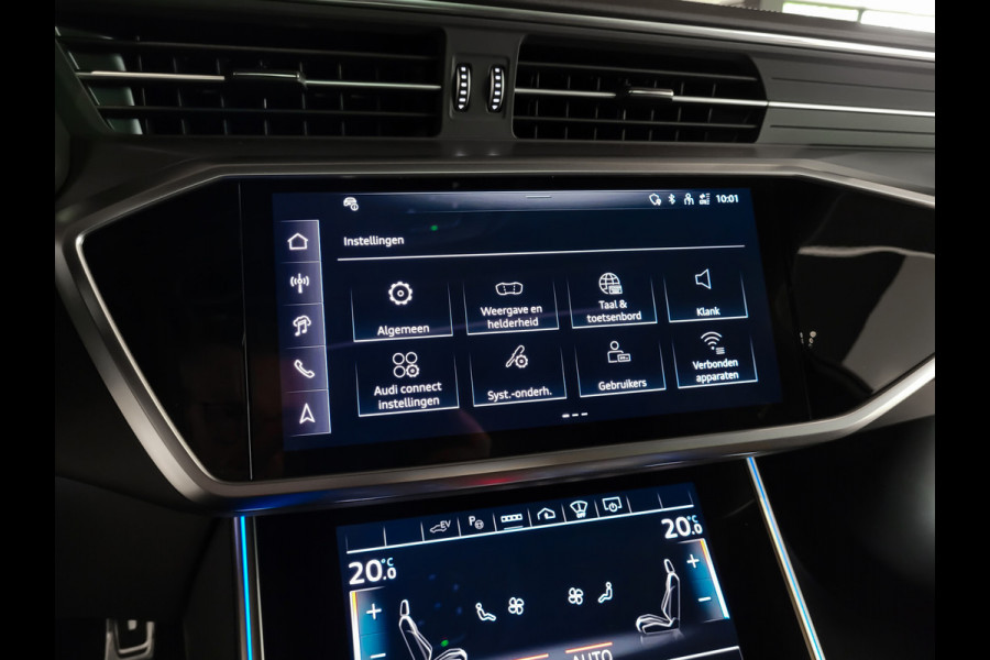 Audi A6 Avant 55 TFSI e quattro Pro Line S Competition B&O 3D|Sportstoelen+|Comfortsleutel|HUD|Fijnnappa|21"|Zwart optiek