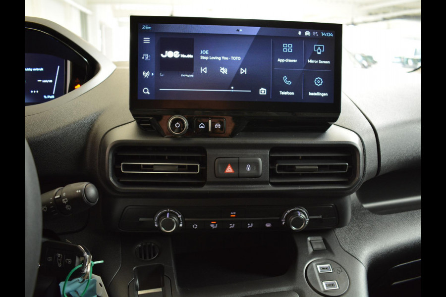 Peugeot e-Partner L1 50 kWh | 8 Jaar Garantie | warmtepomp | laadruimtebetimmering | Comfort stoel | Apple Carplay | camera | ECO LED koplampen | rijklaarprijs