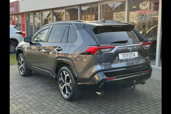 Toyota RAV4 2.5 Plug-in Hybrid AWD Bi-Tone Plus| Trekhaak, JBL, Leer, Stoelventilatie, 360 Camera, Geheugenfunctie, Head up display, 4X4, Ze