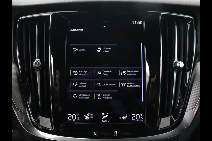 Volvo S60 2.0 Recharge T6 AWD R-Design | Stoelverwarming | Adaptive cruise | Harman/Kardon | Camera | Half leder | Sportstoelen | Keyless | Carplay | Navigatie | PHEV | Plug In