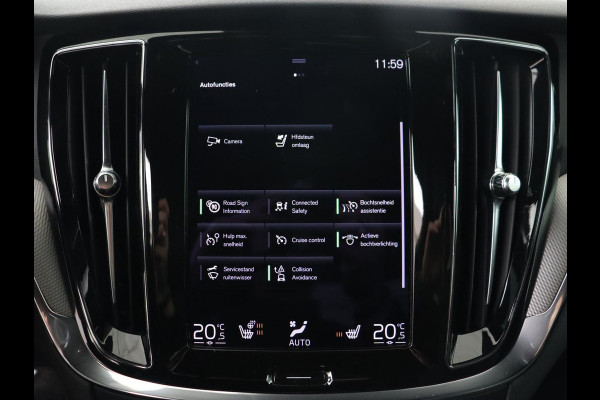 Volvo S60 2.0 Recharge T6 AWD R-Design | Stoelverwarming | Adaptive cruise | Harman/Kardon | Camera | Half leder | Sportstoelen | Keyless | Carplay | Navigatie | PHEV | Plug In