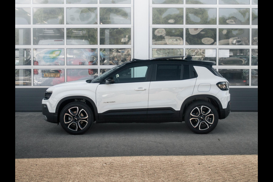 Jeep Avenger Summit 54 kWh | Uit voorraad leverbaar | 17%  Bijtelling | Schuif/Kanteldak | Leder&Winter Pack | Warmtepomp | Info&Convenience Pack | Full Operational Lease € 599,-