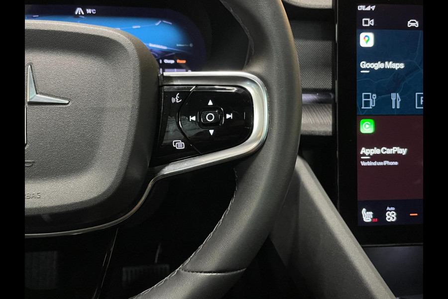Polestar 2 Long Range Dual Motor Plus Pilot 78kWh|91% SOH|TREKHAAK|PANO|MEMORY|360+V+A-CAMERA|STOEL+STUURVERW|ACC|IN BTW|1e EIG|NL