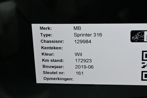 Mercedes-Benz Sprinter 316 CDI L2H2 3500 KG trekhaak, Camera, Apple Carplay/Android Auto