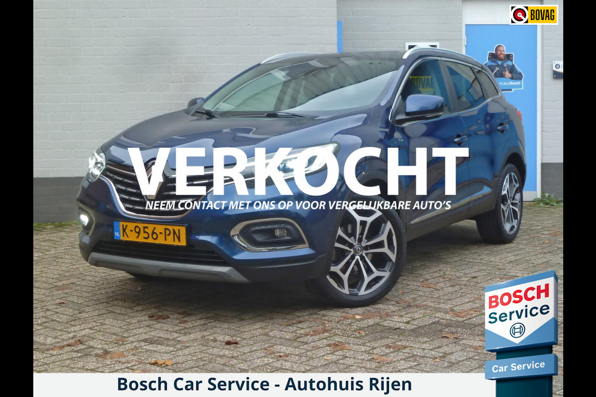Renault Kadjar 1.3 TCe Intens Aut.|Panodak|Blindspot|Afn.Trekhaak|Camera|Keyless-Entry/Go|Navi|Cruise-Control