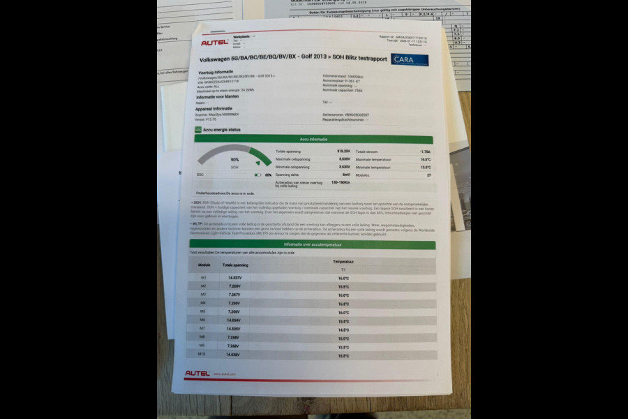 Volkswagen e-Golf e-Golf VERWACHT SOH 90% | ACHTERUITRIJ CAMERA | DIG. DASH| DODE HOEK| CARPLAY| STOELVERWARMING| LEUKE COMPLETE AUTO| RIJKLAAR INCL. 12 MND BOVAG GARANTIE