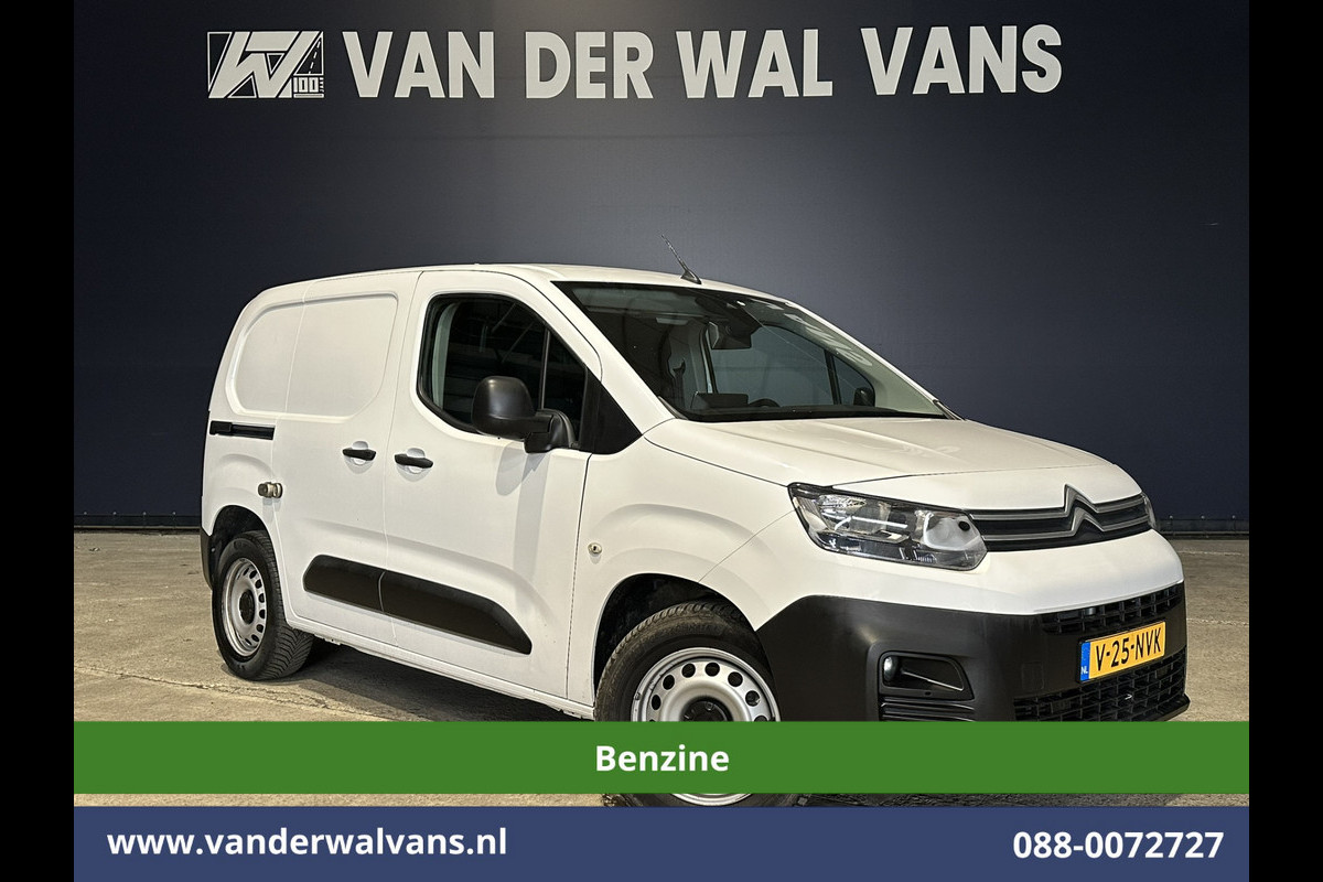 Citroën Berlingo 1.2 PureTech 131pk Automaat **Benzine** L1H1 Euro6 Airco | 3-Zits | Navigatie | Camera | Apple carplay android auto, cruisecontrol, parkeersensoren